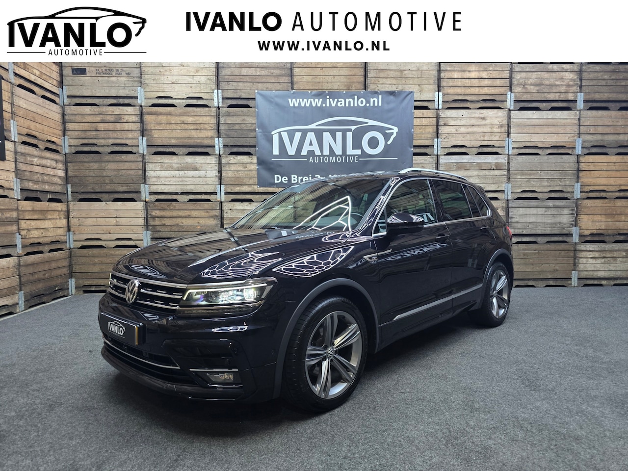 Volkswagen Tiguan - 1.5 TSI ACT Highline Business R Leder Pano LED 360 Memory VCP 19"LM - AutoWereld.nl