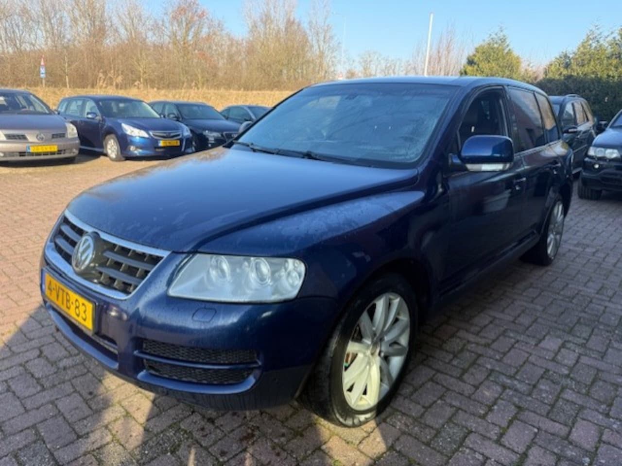 Volkswagen Touareg - 3.0 TDI AUT, grijs kenteken - AutoWereld.nl