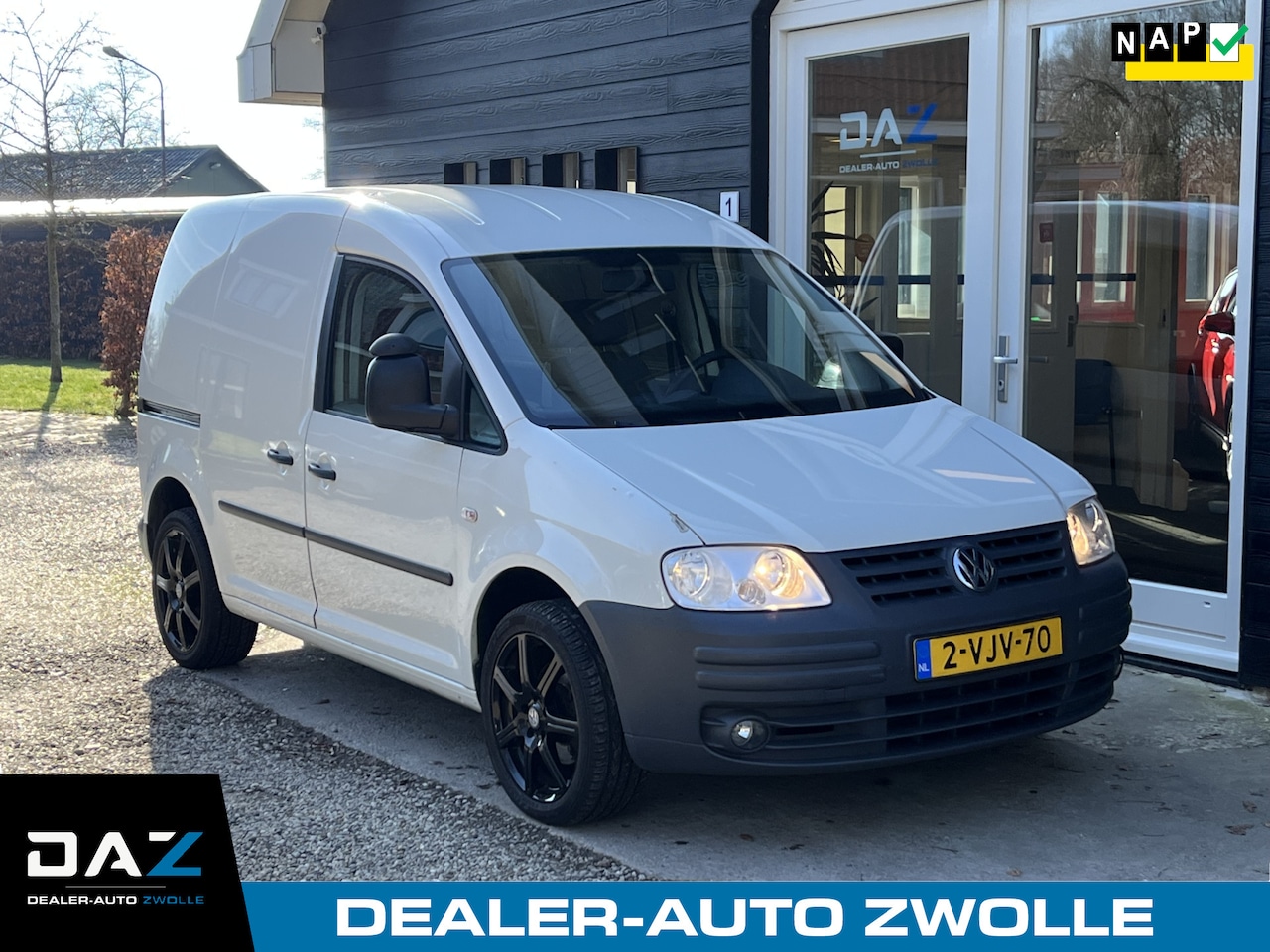 Volkswagen Caddy - 2.0 CNG 850 kg. Airco/Cruise/Trekhaak/17 inch - AutoWereld.nl