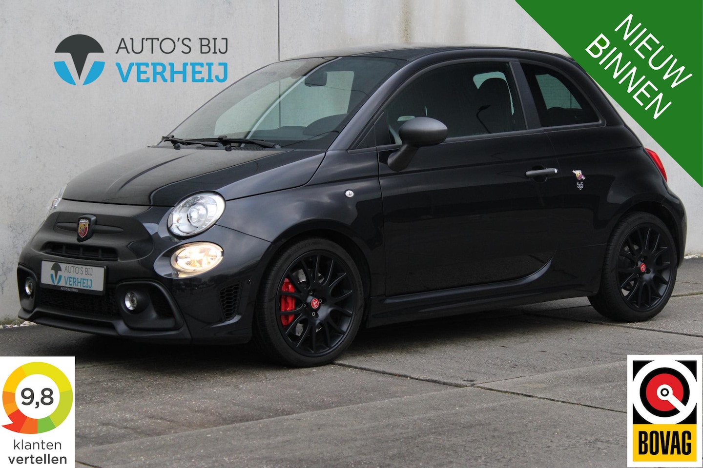 Fiat 500 Abarth - 1.4 T-Jet Competizione 70th Anniversary / AUTOMAAT / DEALERONDERHOUDEN / BREMBO / XENON - AutoWereld.nl