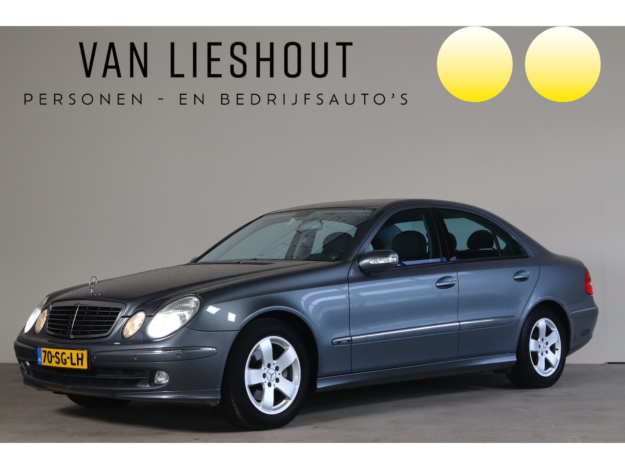 Mercedes-Benz E-klasse - 280 Avantgarde NL-Auto!! ZEER NETTE AUTO VOLLEDIG ONDERHOUDSVERLEDEN!!! - AutoWereld.nl