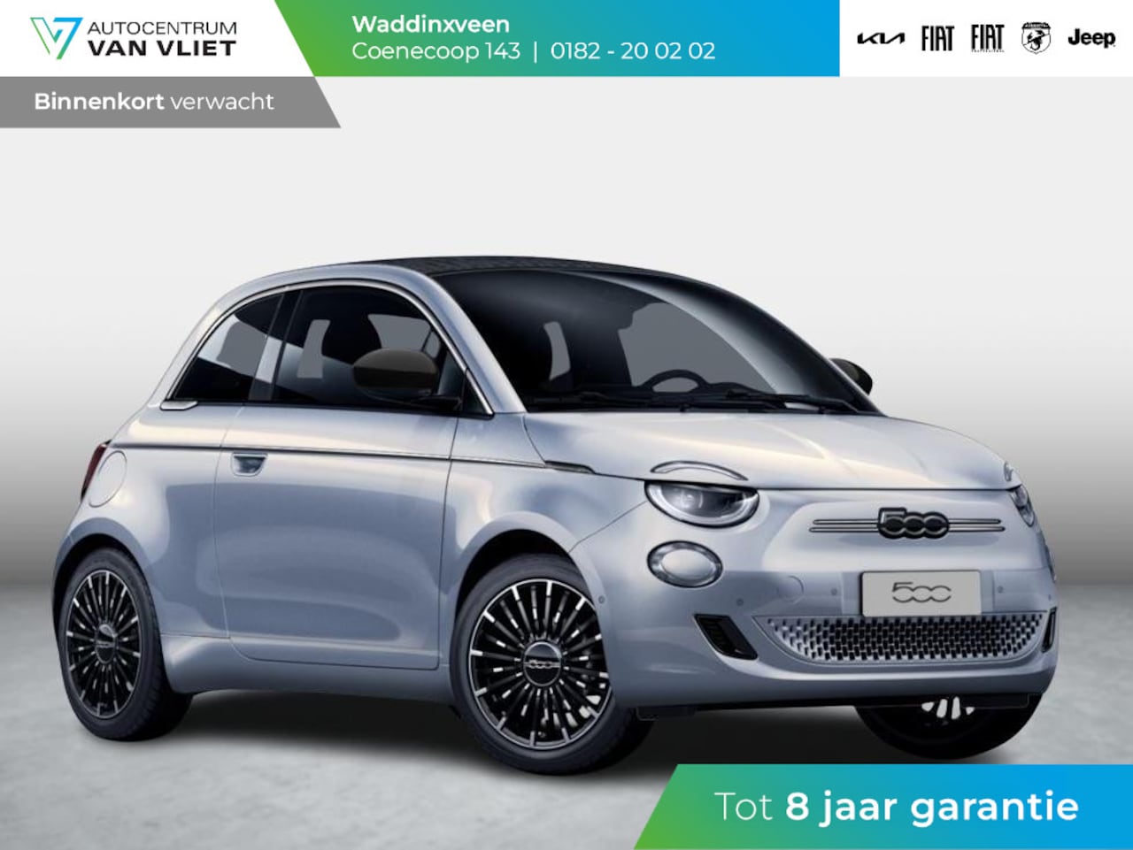Fiat 500 C - Hybrid La Prima Cabrio | Clima | LED | PDC | JBL Premium Audio | 17" | Camera | BSM | Cann - AutoWereld.nl