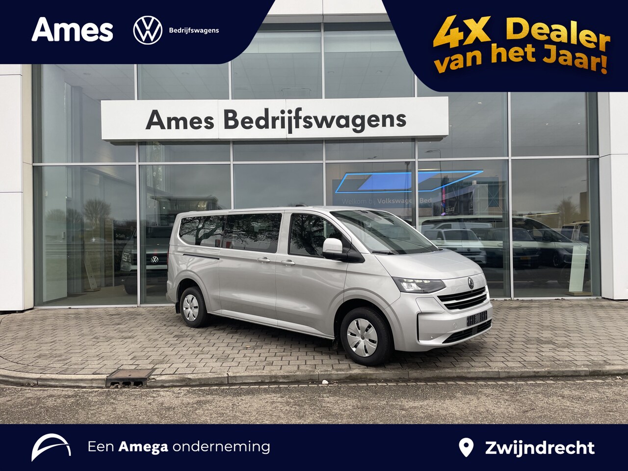 Volkswagen e-Transporter Kombi - L2 Life 64 kWh | 218PK | 9 Persoons | Navigatie - AutoWereld.nl