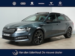 Skoda Superb Combi - 1.4 TSI iV 218pk Sportline Business Pano. Navi. Trekhaak 360 Camera stoel/Stuurverw. Andro