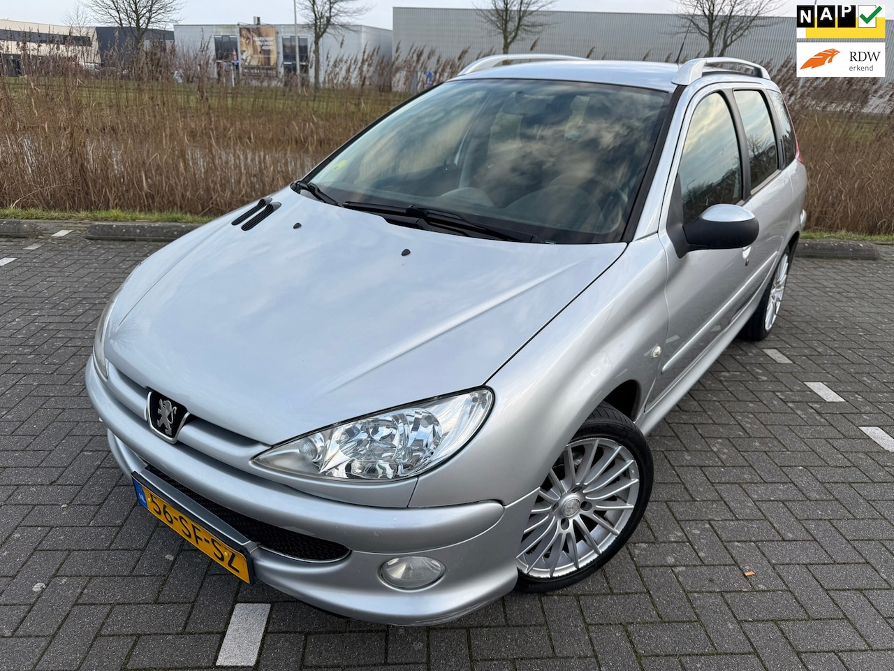 Peugeot 206 SW - 1.6-16V Air-line 3*NEW APK*NAP*AIRCO*ELKT-RAAM - AutoWereld.nl