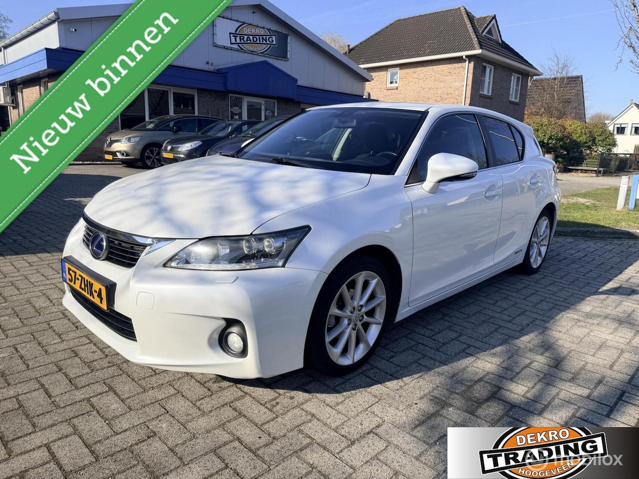 Lexus CT 200h - Business Line Pro Clima cruise Parelmoerwit - AutoWereld.nl
