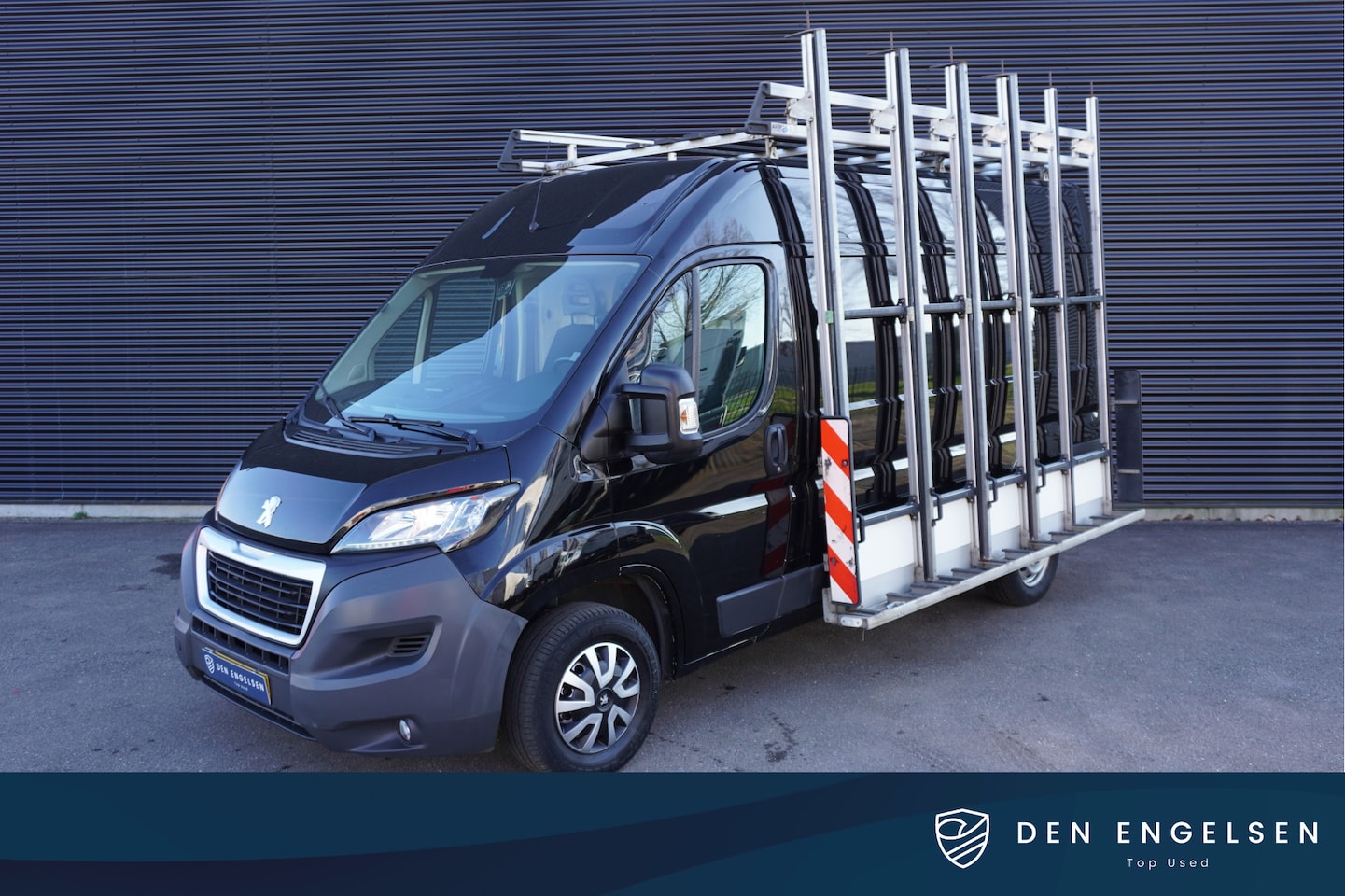 Peugeot Boxer - 130pk L2H2 Glasresteel Imperiaal Airco Cruise control Trekhaak Camera Glaswagen Glasauto - AutoWereld.nl