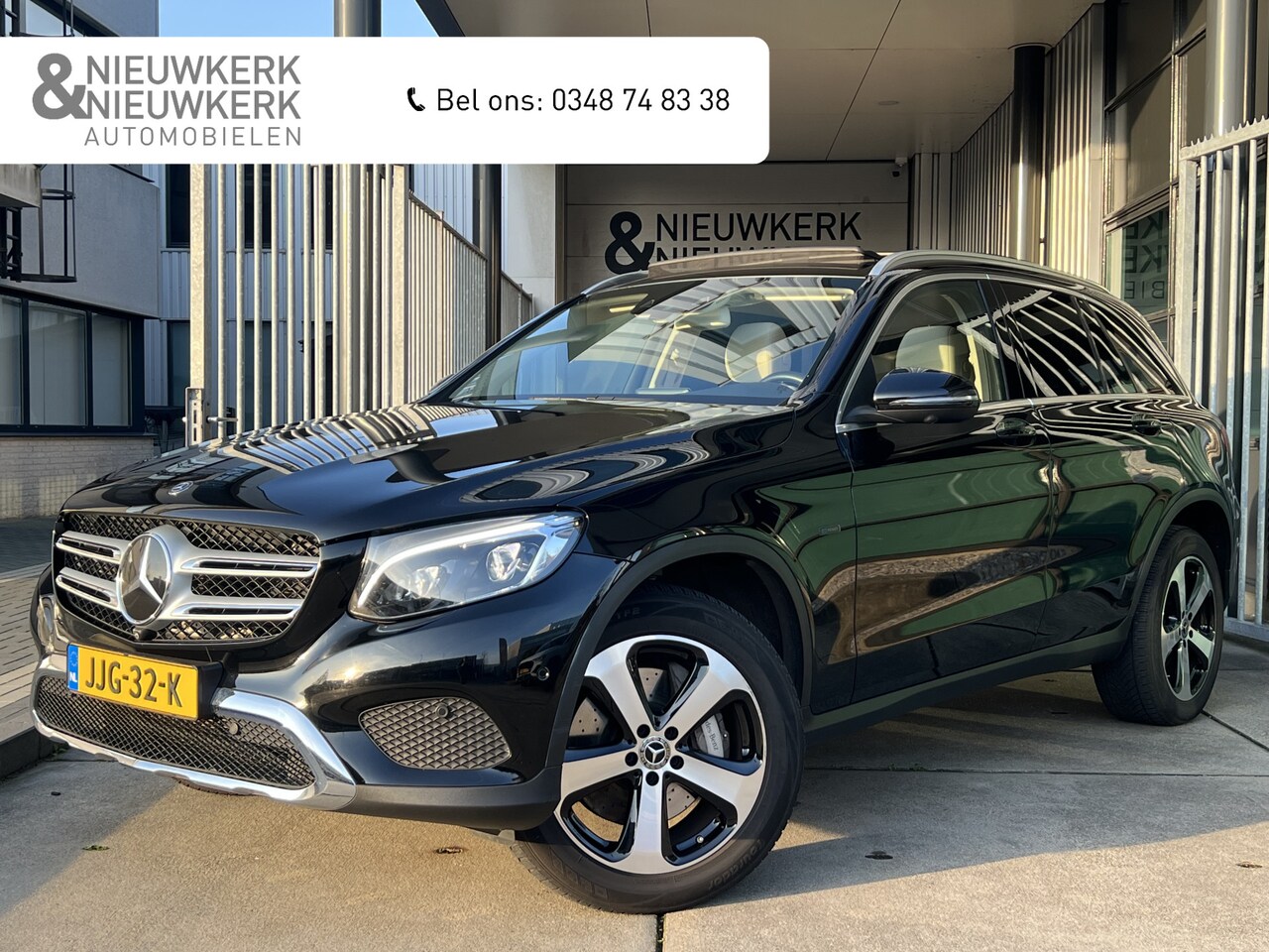 Mercedes-Benz GLC-klasse - 350e 4MATIC Ambition Hybride | LEDER | TREKHAAK | SCHUIF/KANTELDAK | 360 CAMERA | NAVI | A - AutoWereld.nl