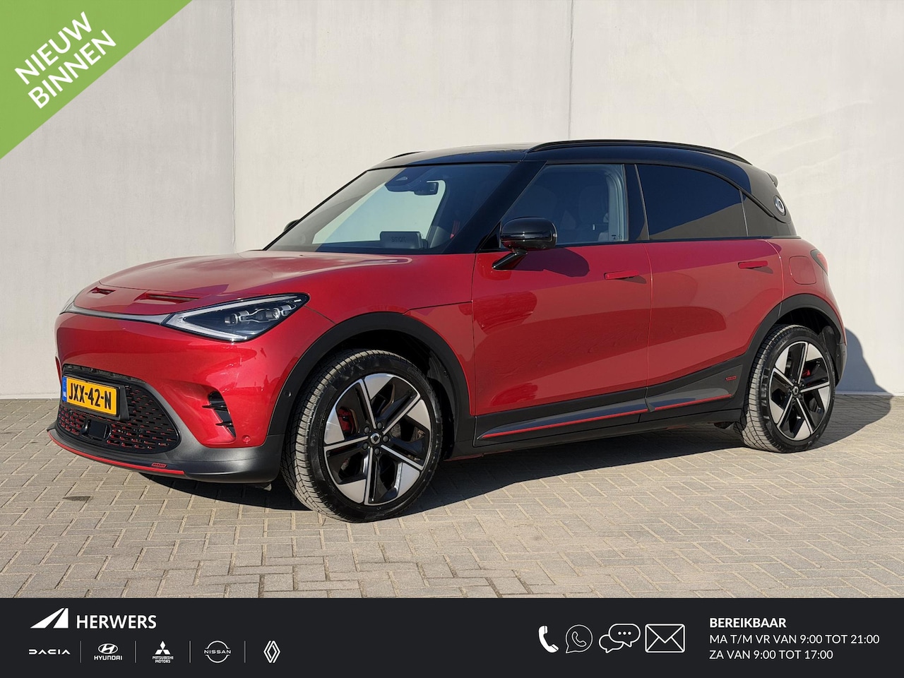 Smart #1 - BRABUS 66 kWh / SOH 99% / Panoramadak / Adaptive cruisecontrol (ACC) / 360 Camera / Alcant - AutoWereld.nl