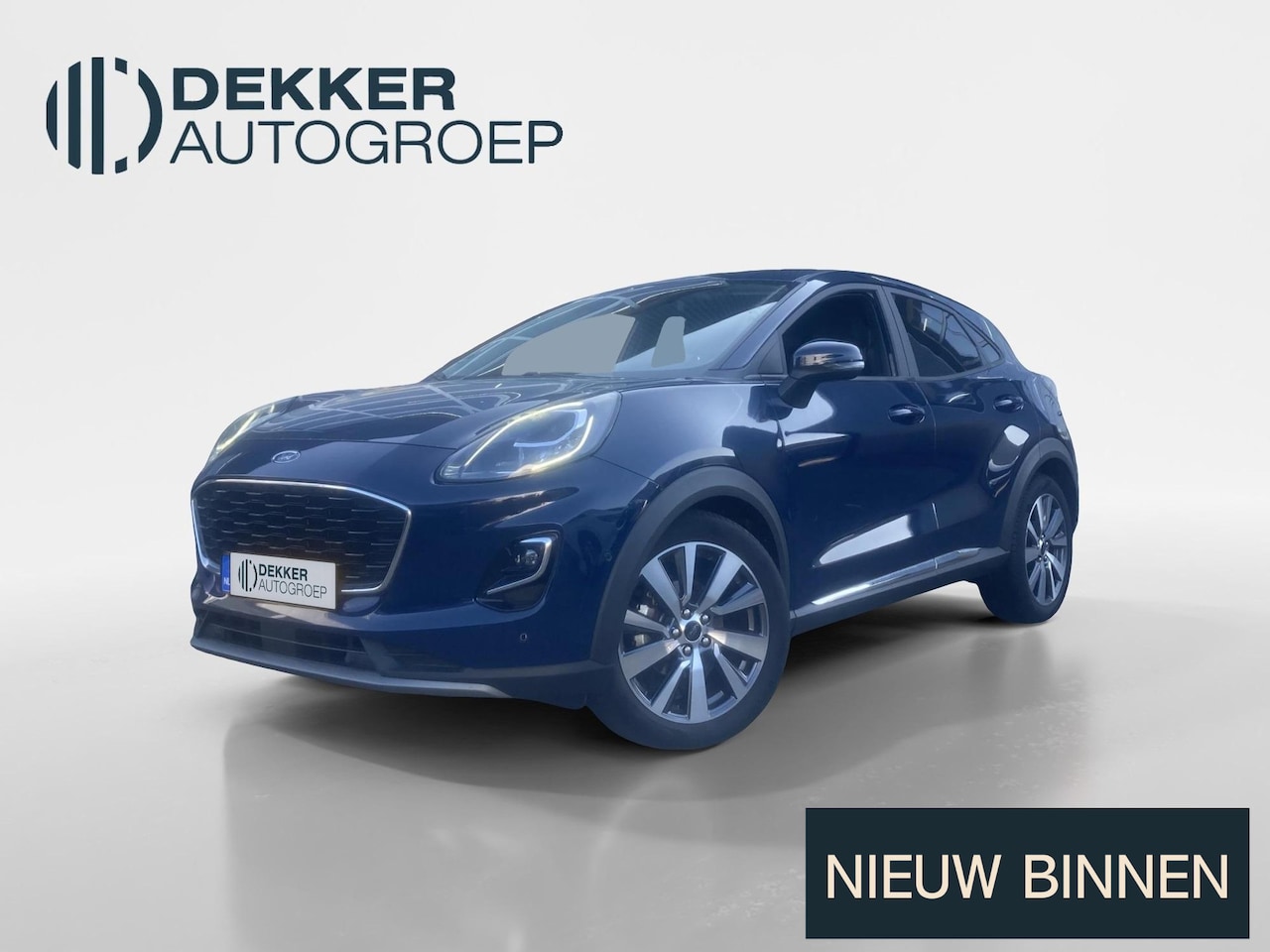Ford Puma - 1.0 EcoBoost Hybrid 125 pk Titanium X Driver Assistance Pack, Half Lederen bekleding B&O P - AutoWereld.nl