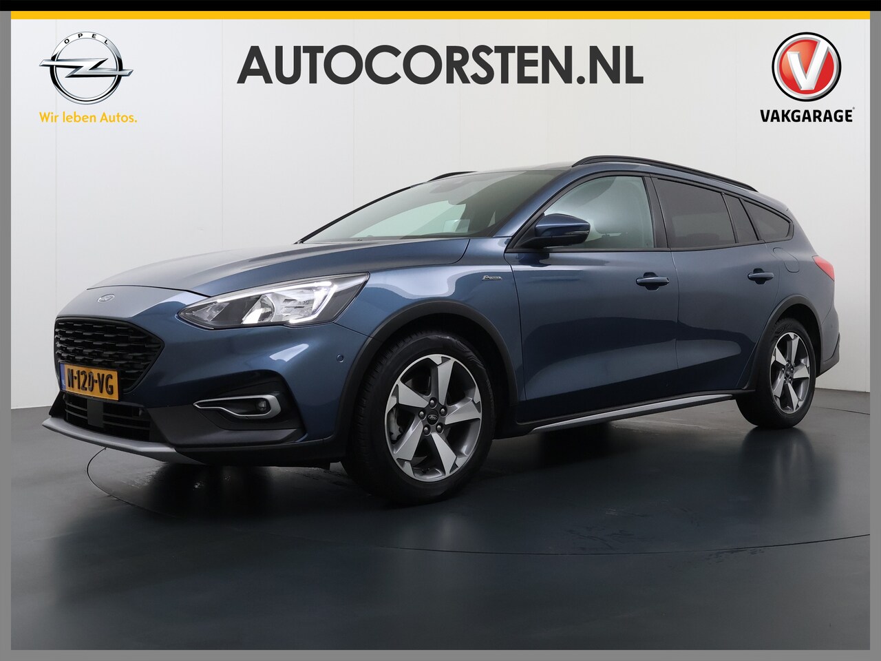Ford Focus Wagon - 1.5T AUT-8 150PK Active X Navi Head-Up Adaptive Cruise Camera Apple Carplay Android Virtua - AutoWereld.nl