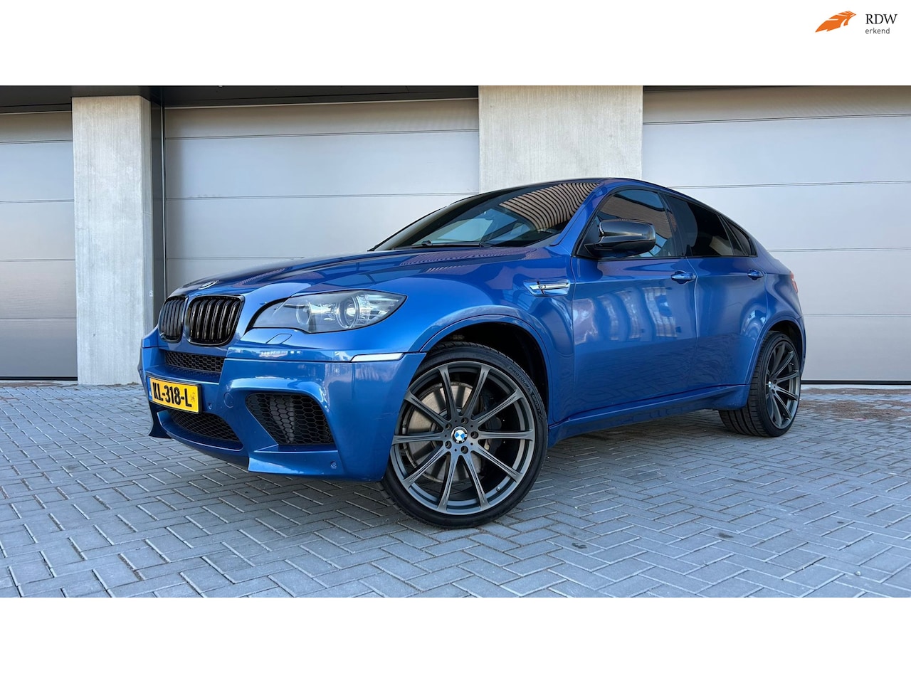 BMW X6 - 4.4i M 2009 AVUS BLAUW/UNIEK/MULTI MEDIA/MOOIE COMBI/COMPLEET ONDERHOUDEN/ONDERHOID T.W.V. - AutoWereld.nl