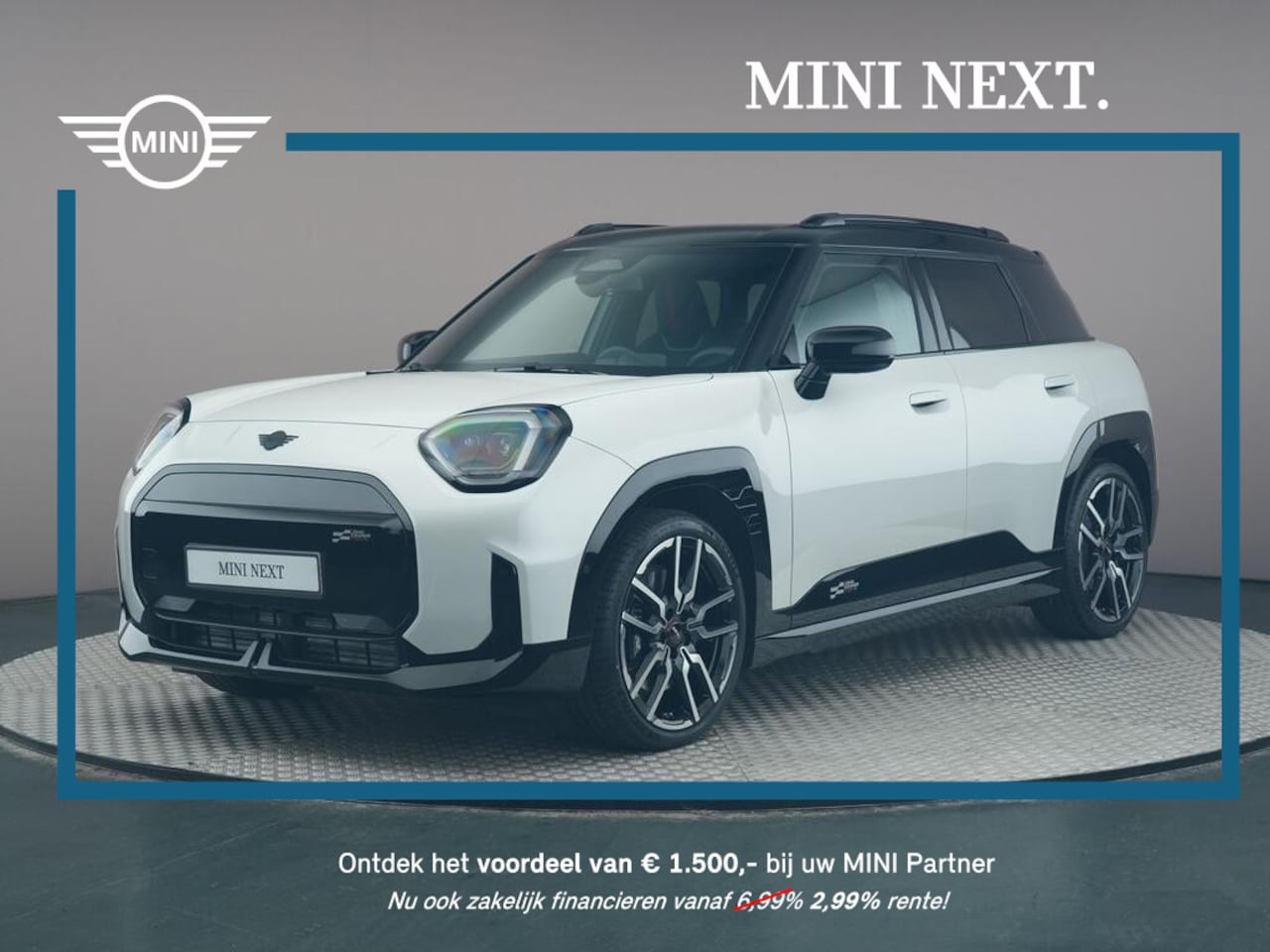 MINI Aceman - E John Cooper Works M 42.5 kWh - AutoWereld.nl