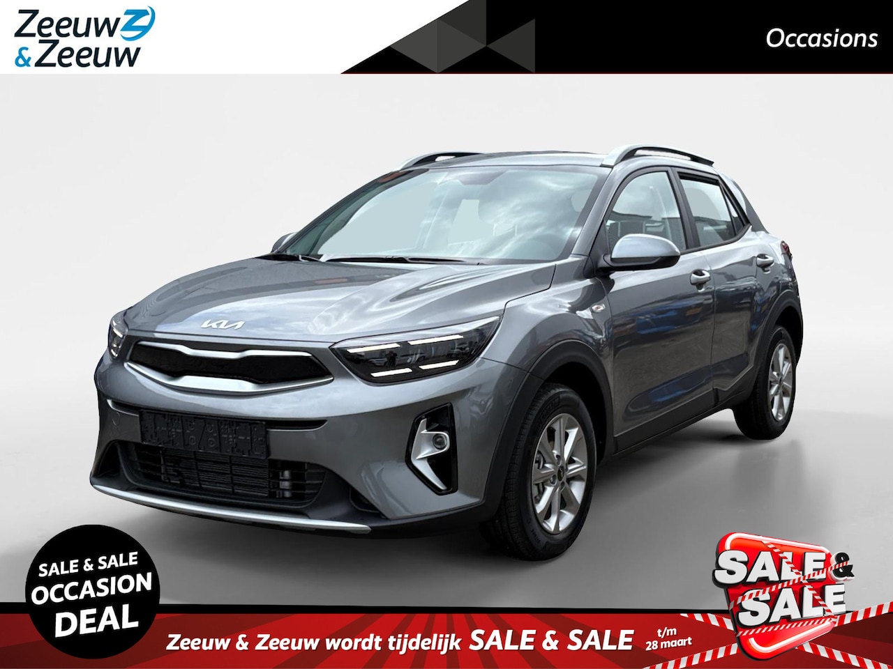 Kia Stonic - 1.0 T-GDi MHEV DynamicPlusLine Fabrieksgarantie t/m 3-6-2032 +3x 1 jaar* | NAP - AutoWereld.nl