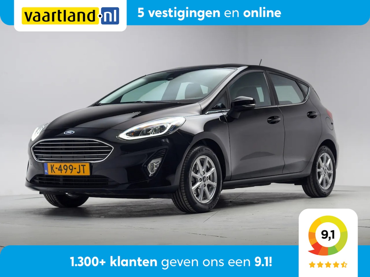 Ford Fiesta - 1.0 EcoBoost 95pk Titanium 5-drs [ Climate Apple/Android Sportstoelen ] - AutoWereld.nl