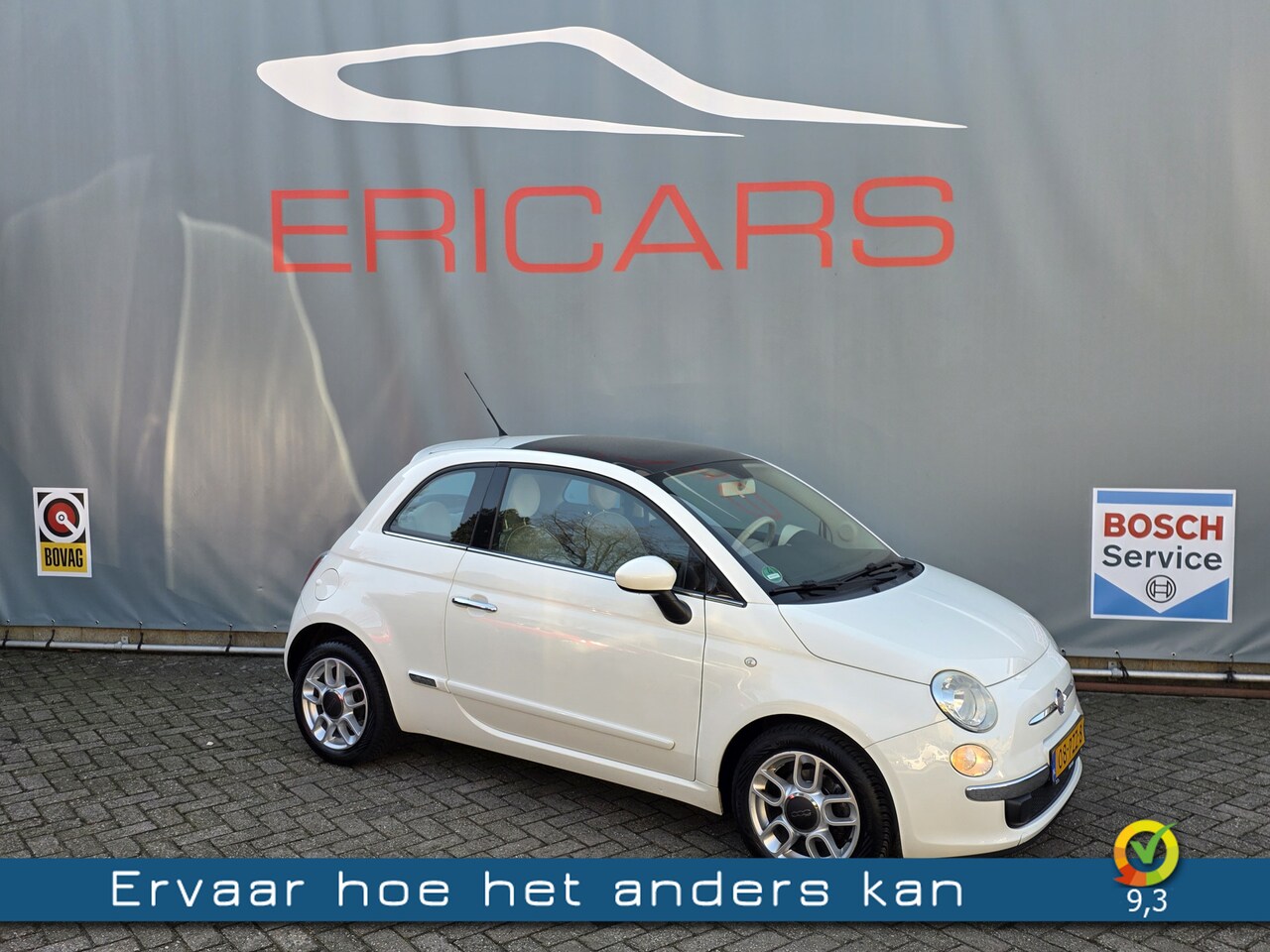Fiat 500 - 0.9 TwinAir Lounge AIRCO PANODAK LM - AutoWereld.nl