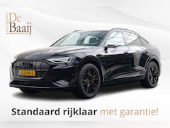 Audi e-tron Sportback - 55 quattro S edition 95 kWh | 93% SoH | Panoramadak | Keyless | Surround view cameras