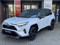 Toyota RAV4 - 2.5 Hybrid AWD BI-TONE APPLE/ANDROID 4S-BANDEN CAMERA CLIMA LEER EL-STOEL EL-ACHTERKLEP PA