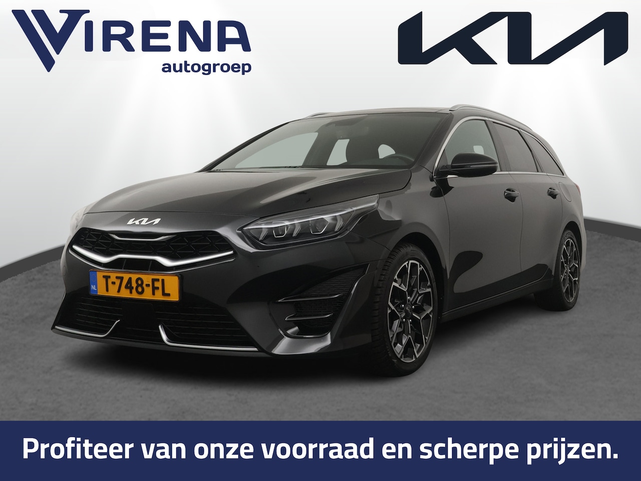 Kia Cee'd Sportswagon - Ceed Automaat 1.5 T-GDi GT-Line Automaat - Automatische achterklep - Schuif/Kantel dak - A - AutoWereld.nl