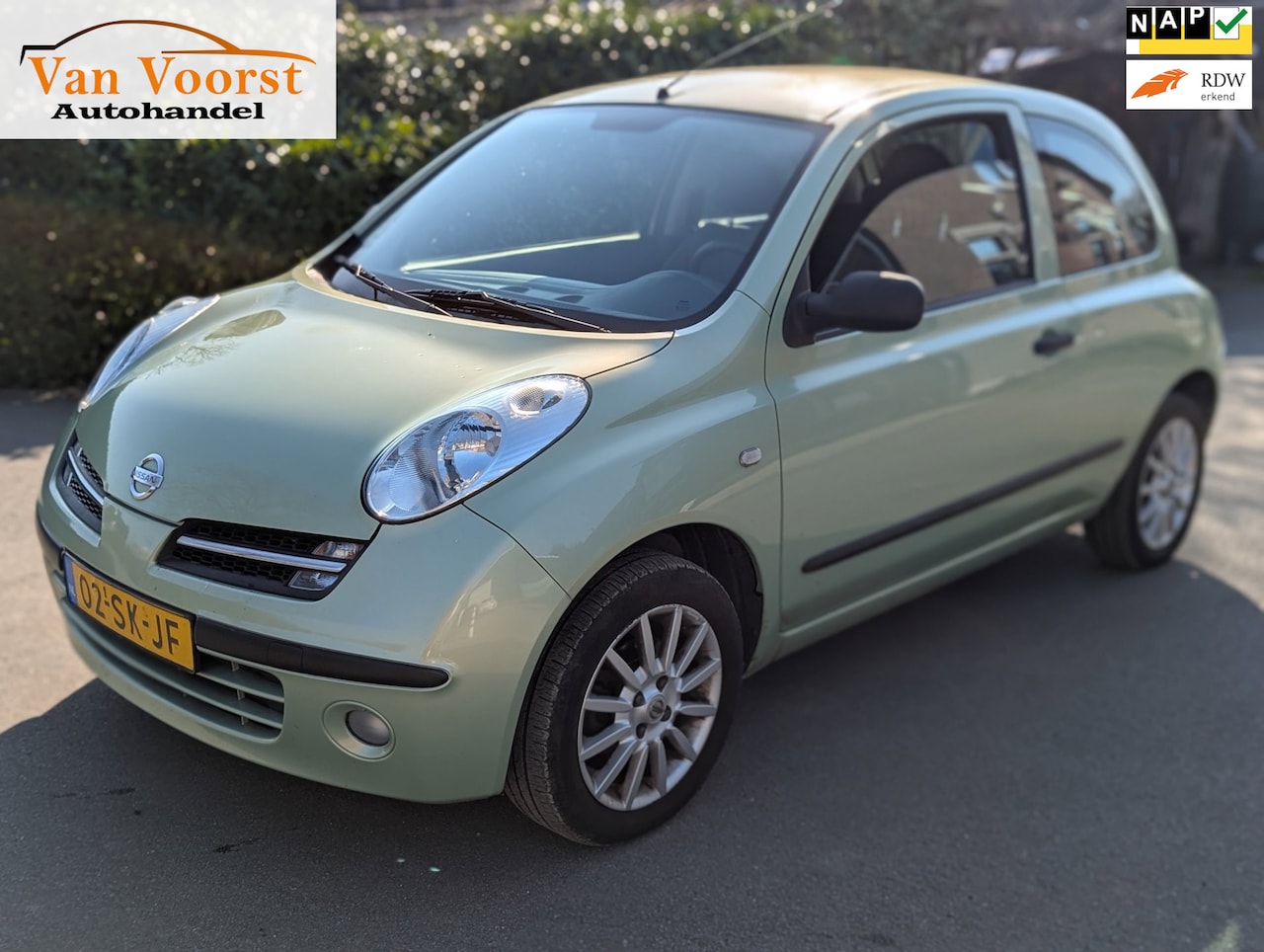 Nissan Micra - 1.2 Visia automaat airco apk ! Goed o.h. - AutoWereld.nl