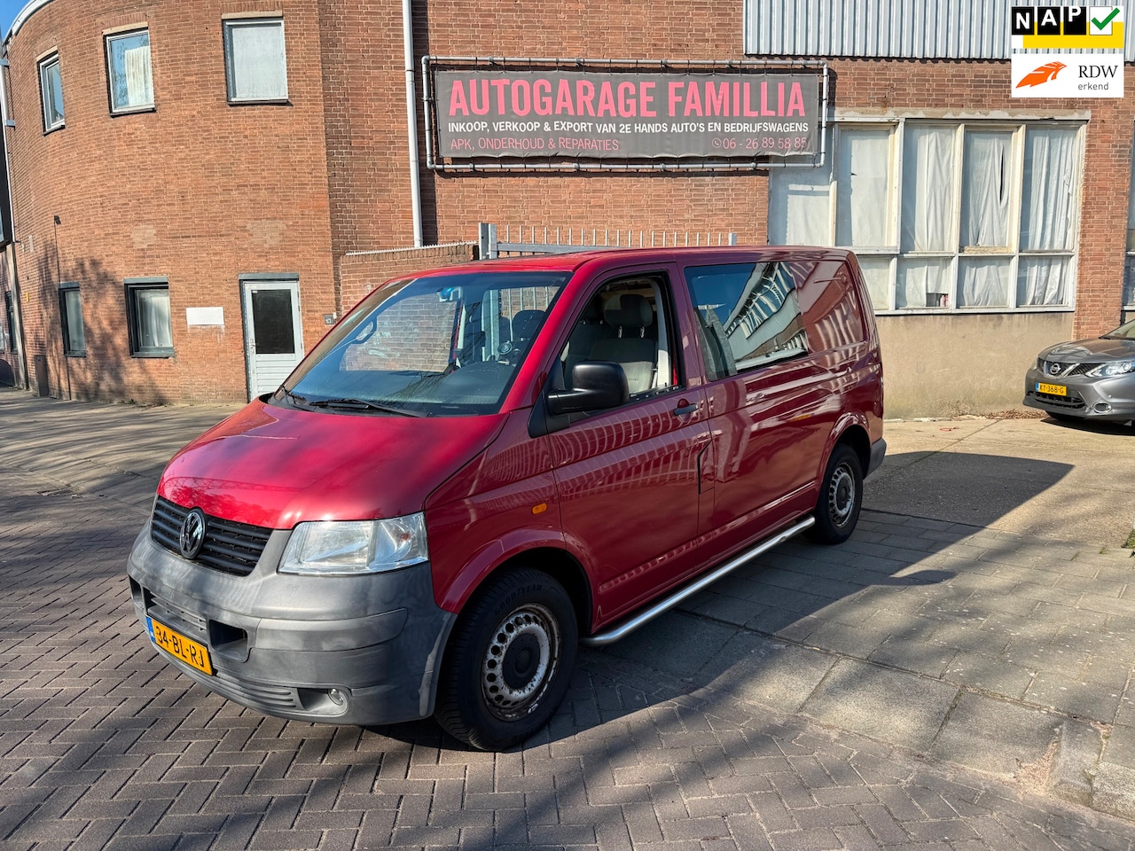 Volkswagen Transporter - 2.5 TDI 300 Budgetline DC 2.5 TDI 300 Budgetline DC - AutoWereld.nl