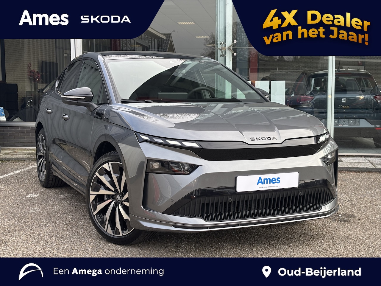 Skoda Enyaq Coupé iV - 85 Sportline 77kWh 286pk | 21" LM velgen | Matrix LED | Panoramadak - AutoWereld.nl