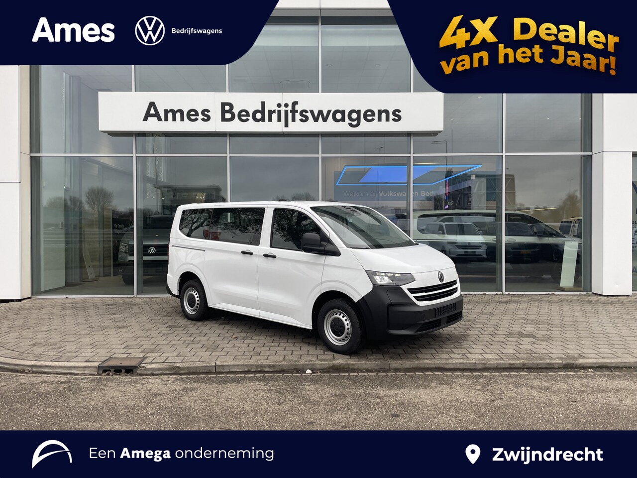 Volkswagen e-Transporter Kombi - L1 64 kWh | 136PK | 9 Persoons | Trekhaak - AutoWereld.nl