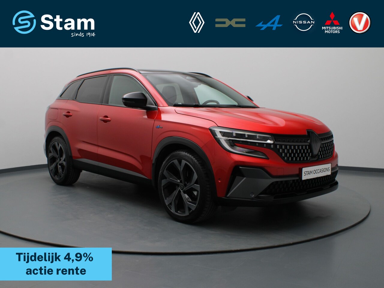 Renault Austral - 1.2 E-Tech full hybrid 200 iconic esprit Alpine 360° Camera | Adapt. Cruise | Parkeersens. - AutoWereld.nl