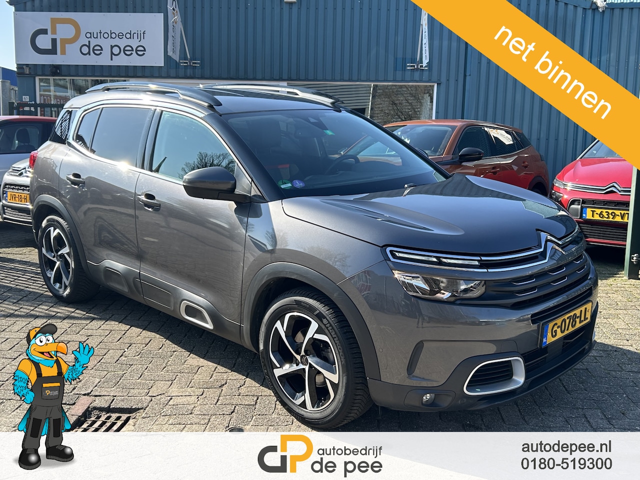 Citroën C5 Aircross - 1.2 PureTech Feel GARANTIE/CARPLAY/CLIMA/NAVI/TREKHAAK/CAMERA/LICHTMETAAL rijklaarprijs! - AutoWereld.nl