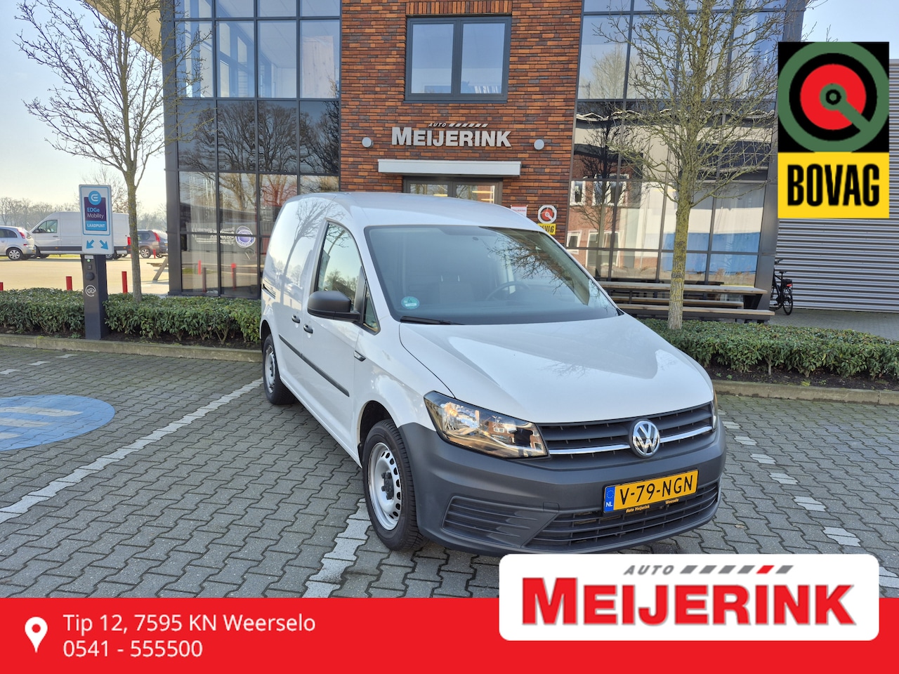 Volkswagen Caddy - 1.0 TSI L1H1 Trendline BPM vrij, Trekhaak, Stoelverwarming. - AutoWereld.nl