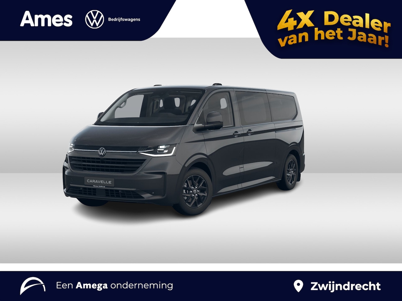 Volkswagen e-Transporter Caravelle - L2H1 Style 64 kWh 218PK | Pano | 8 zits - AutoWereld.nl