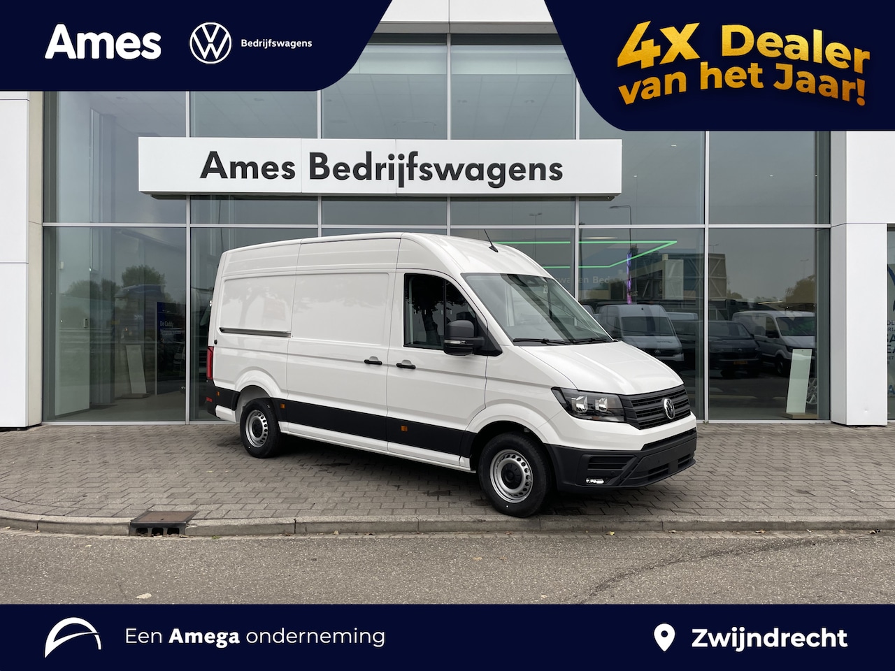 Volkswagen Crafter - 35 2.0 TDI L3H3 Trendline 140PK | 270 graden achterdeuren | app connect - AutoWereld.nl