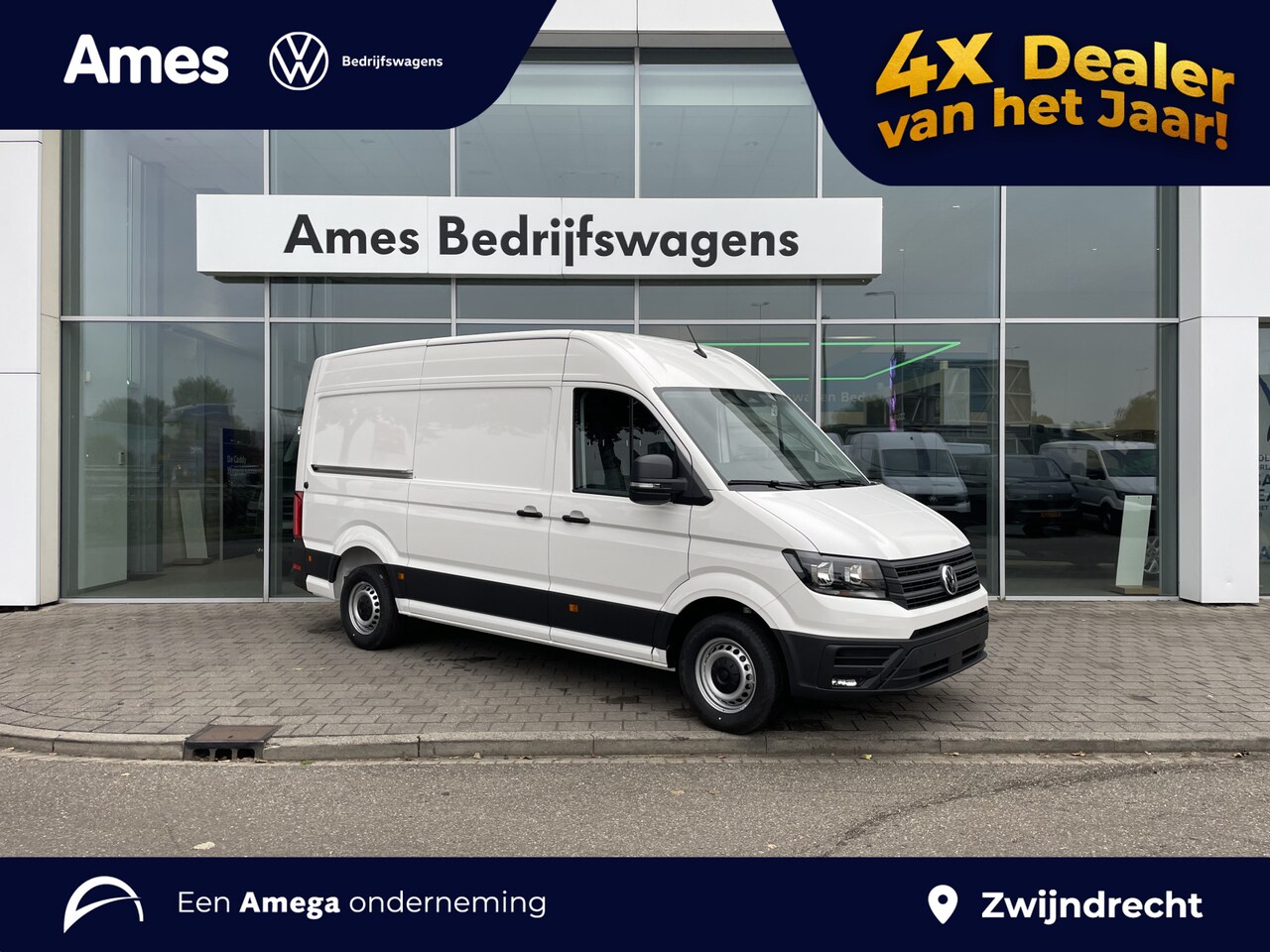 Volkswagen Crafter - 35 2.0 TDI L3H3 Trendline 140PK | 270 graden achterdeuren | app connect - AutoWereld.nl