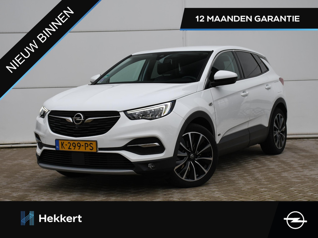 Opel Grandland X - Elegance 1.6 Turbo Hybrid 228pk Automaat DODE HOEK | CRUISE.C | PDC + CAM. | NAVI | KEYLES - AutoWereld.nl