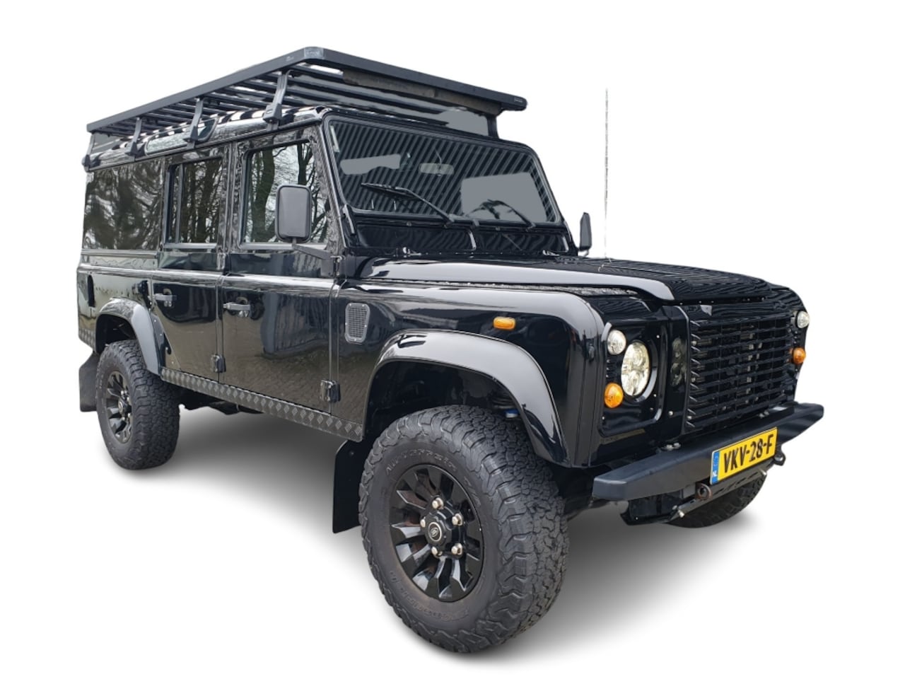 Land Rover Defender 110 - 110 TD5 Commercial - Gecoat chassis/Airco/Top staat - AutoWereld.nl