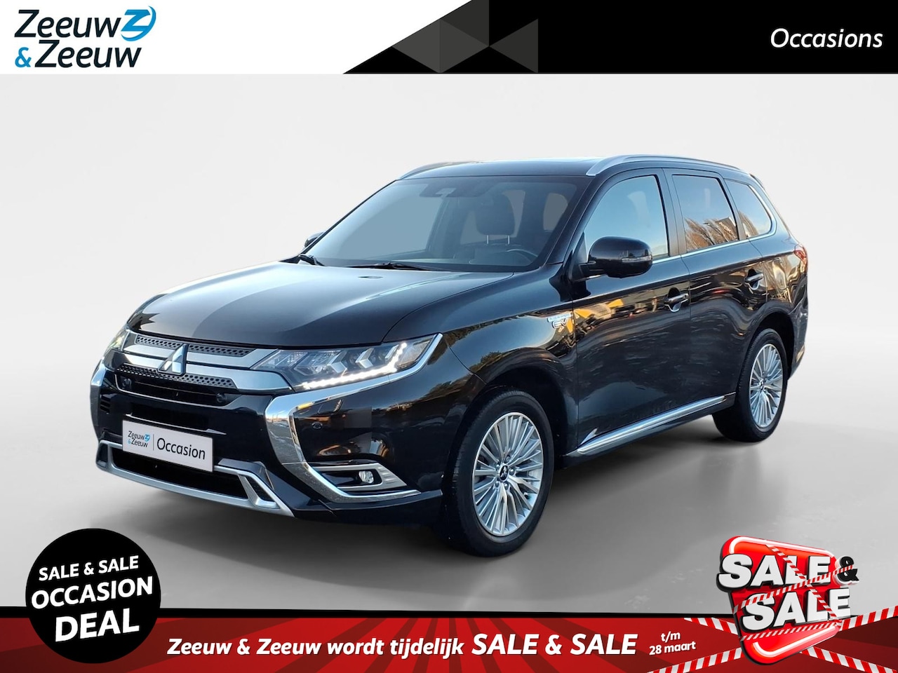 Mitsubishi Outlander - 2.4 PHEV Instyle | Leder | Schuifkanteldak | Eerste Eigenaar | 12 Maanden Bovag | - AutoWereld.nl