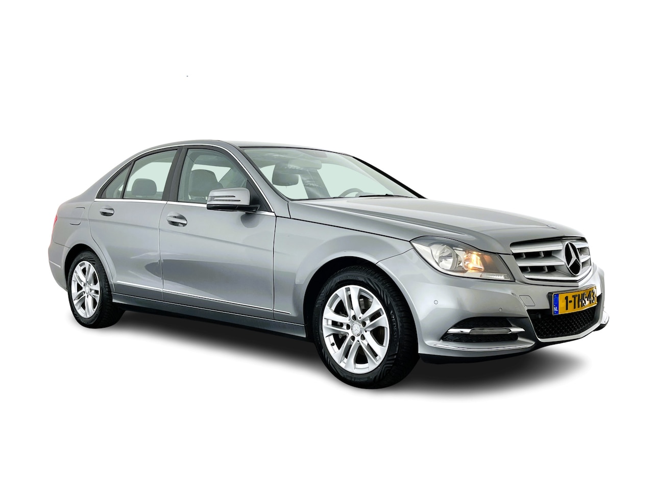 Mercedes-Benz C-klasse - 220 CDI Business Class Avantgarde *LEATHER-FABRIC | NAVI-FULLMAP | COMFORT-SEATS | ECC | P - AutoWereld.nl