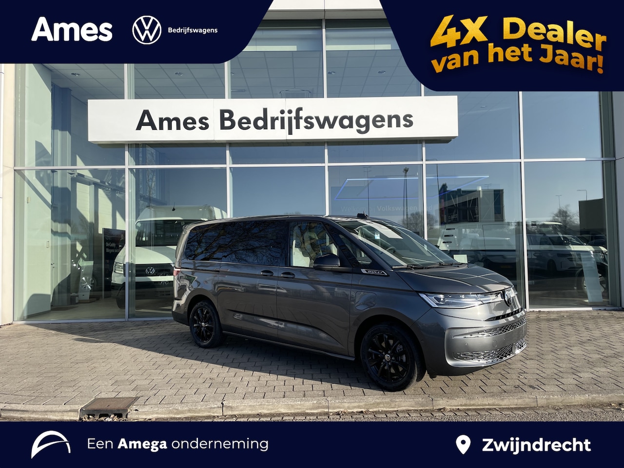 Volkswagen Multivan - 1.5 eHybrid L2 Bulli 4Motion 245 PK | 7 zits | Trekhaak | 360 camera Prijs incl btw/bpm - AutoWereld.nl