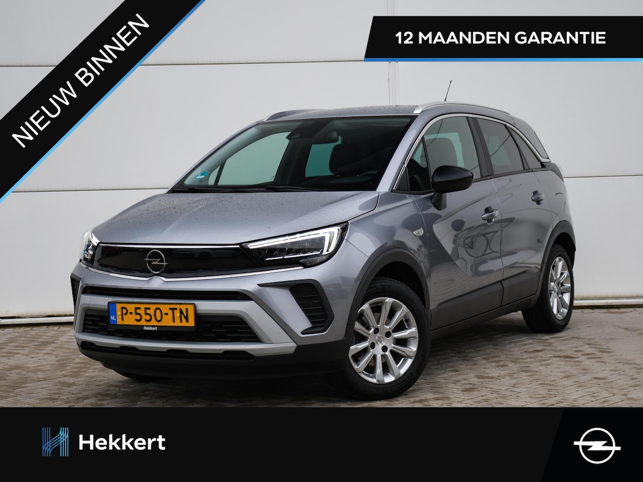 Opel Crossland - Elegance 1.2 Turbo 130pk Automaat TREKHAAK | CRUISE.C | NAVI | DAB | APPLE-CARPLAY | CLIMA - AutoWereld.nl