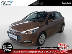Hyundai i20 - 1.2 HP i-Motion *Airco*Cruise Control*Trekhaak*Pakeersensoren