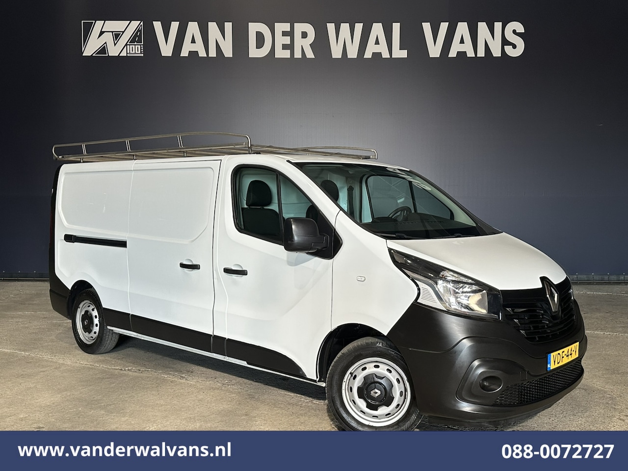 Renault Trafic - 1.6 dCi 122pk L2H1 Euro6 Airco | Imperiaal | Trekhaak bluetooth telefoonvoorbereiding - AutoWereld.nl
