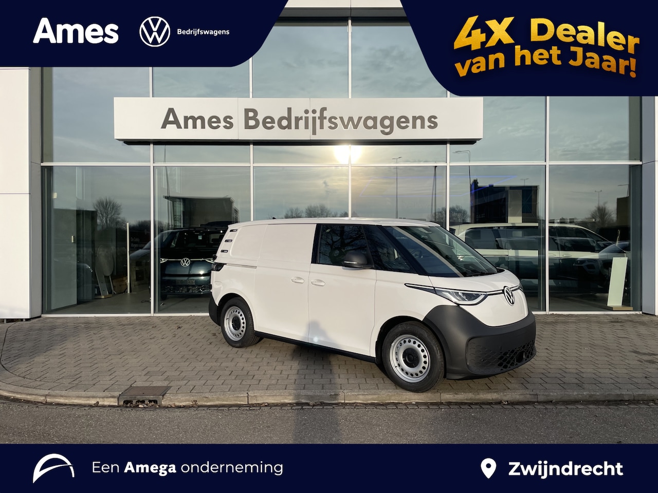Volkswagen ID. Buzz Cargo - Economy Business 286PK RWD | Trekhaak | Achterdeuren | Achteruitrijcamera | app connect - AutoWereld.nl