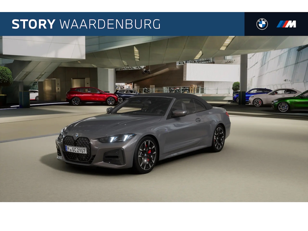 BMW 4-serie Cabrio - 420i High Executive M Sport Automaat / Trekhaak / Air Collar / Adaptieve LED / M Adaptief - AutoWereld.nl