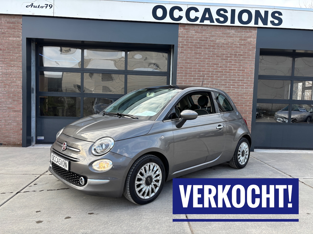 Fiat 500 - 0.9 TwinAir Turbo Lounge | Navi. Airco. Pano. Goed onderhouden.