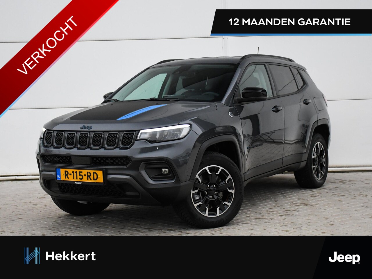 Jeep Compass - Trailhawk 4xe Plug-in Hybrid 240pk Automaat NAVI | CAMERA | DAB | LANE ASSIST | ADAP. CRUI - AutoWereld.nl