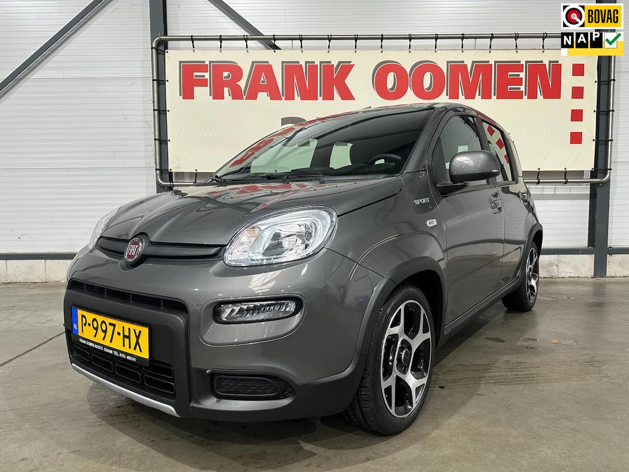 Fiat Panda - 1.0 Hybrid 70PK Sport + NAP|DAB+|Elek. Pakket|Bluetooth|16"LMV - AutoWereld.nl
