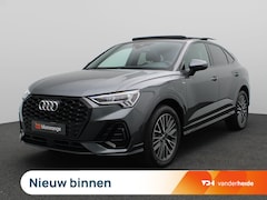 Audi Q3 Sportback - 45 TFSI e S Edition 245PK S-Tronic SOH 99%, Pano-Schuifdak, Trekhaak, 19" LM Velgen, Adapt