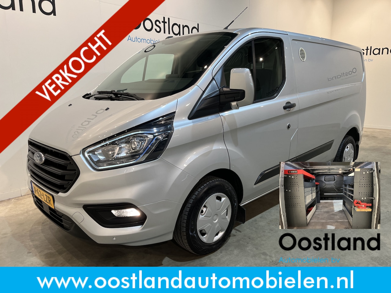 Ford Transit Custom - 300 2.0 TDCI L1H1 Trend 130 PK Servicebus / Würth Inrichting / Euro 6 / Airco / Cruise Con - AutoWereld.nl