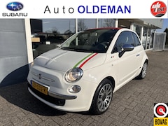 Fiat 500 C - 1.2 Lounge HALFLEDER, LICHTMETAAL, BLUETOOTH