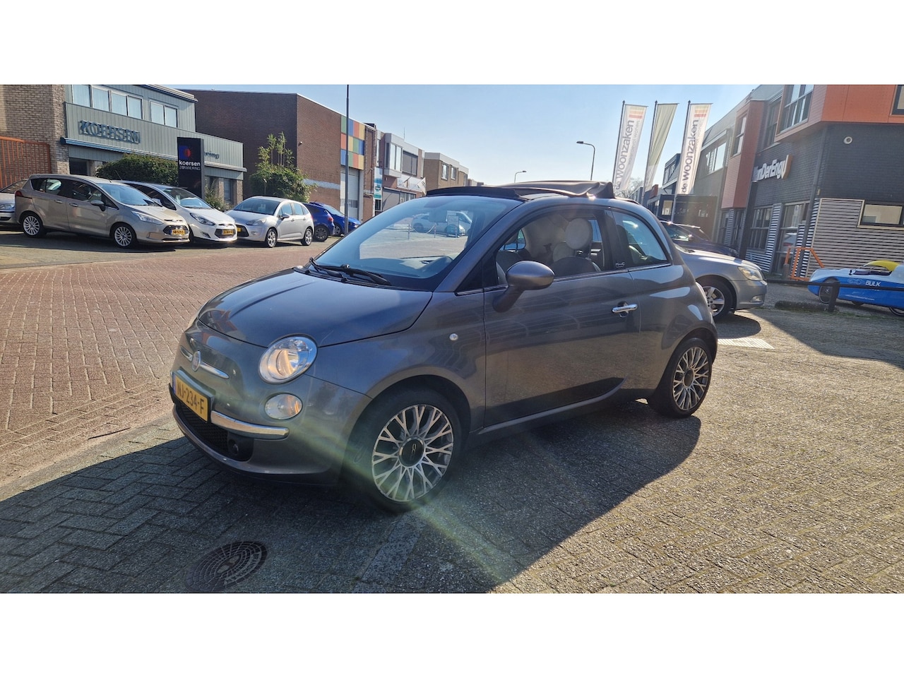 Fiat 500 C - 1.2 Pop Cabrio Nieuwe Apk Inruil Mogelijk - AutoWereld.nl